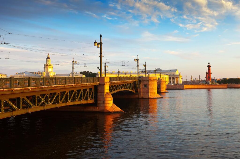 разводные мосты в питере